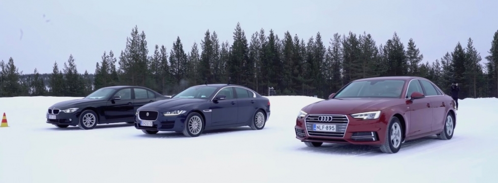 Audi, BMW и Jaguar сравнили в эффективности полного привода