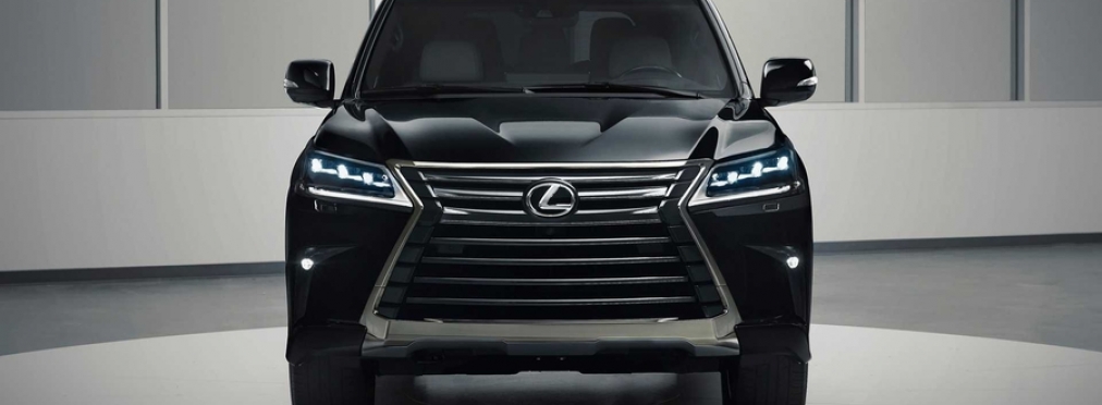 Внедорожнику Lexus LX добавили «очень черную» версию Inspiration Series
