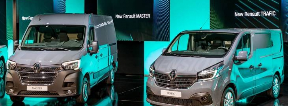 Renault обновила микроавтобусы Master и Trafic