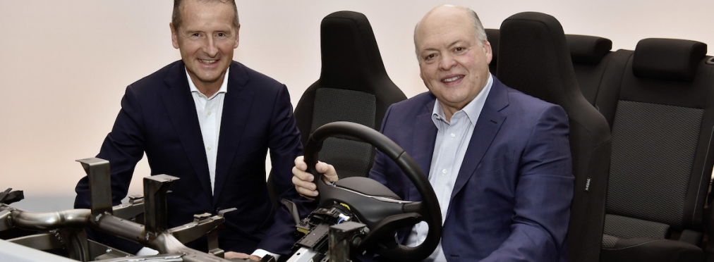 Ford позаимствует платформу VW для электромобилей
