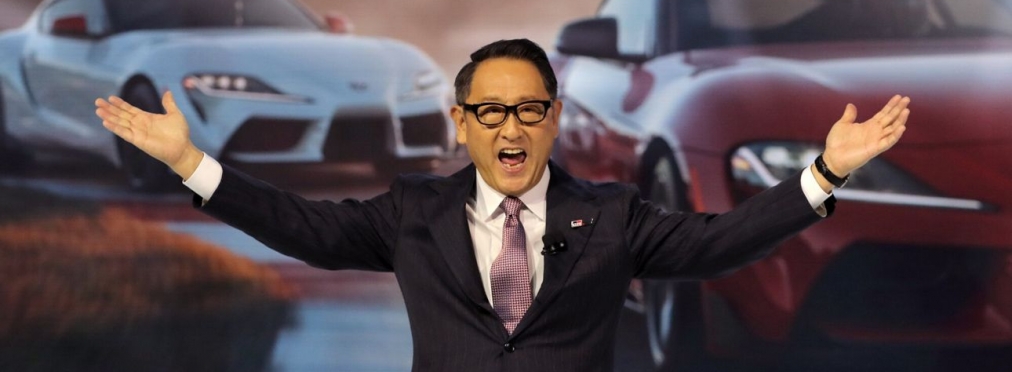 Глава Toyota признан человеком года в автомобильной индустрии