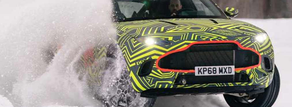 Aston Martin представил эффектное видео будущего внедорожника DBX