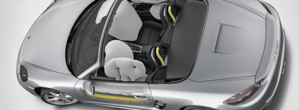 Компания Porsche снабдит свои модели новым видом подушек безопасности
