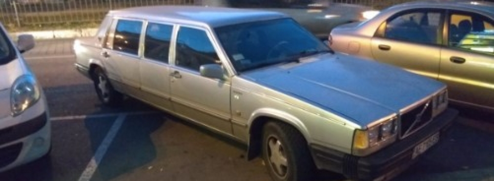 В Украине обнаружили самый «древний» лимузин Volvo