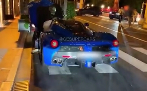 Парковщик в Монако разбил дорогущий Ferrari за 3,6 млн евро (+видео)
