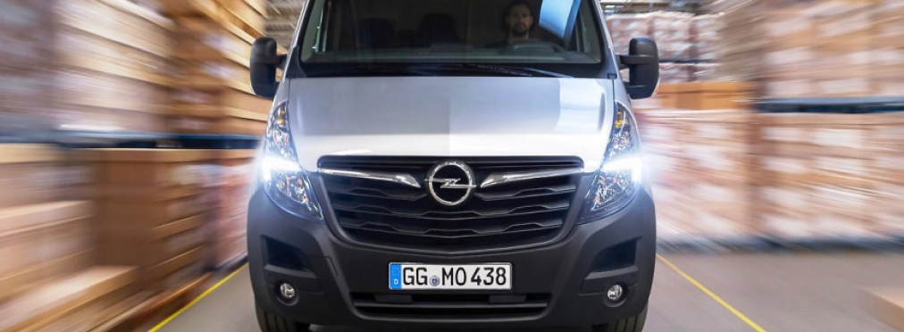 Обновился большой фургон Opel Movano