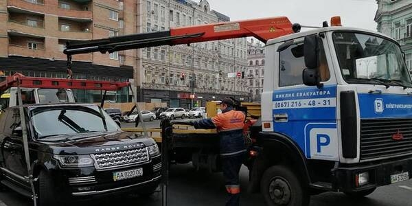 В Киеве более двухсот автомобилей оказались на штрафстоянке