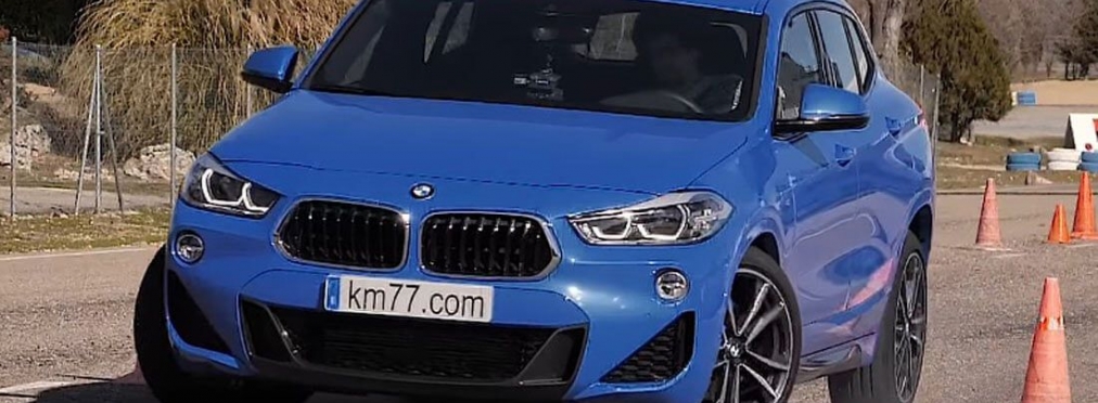 BMW X2 испытали «лосиным тестом»