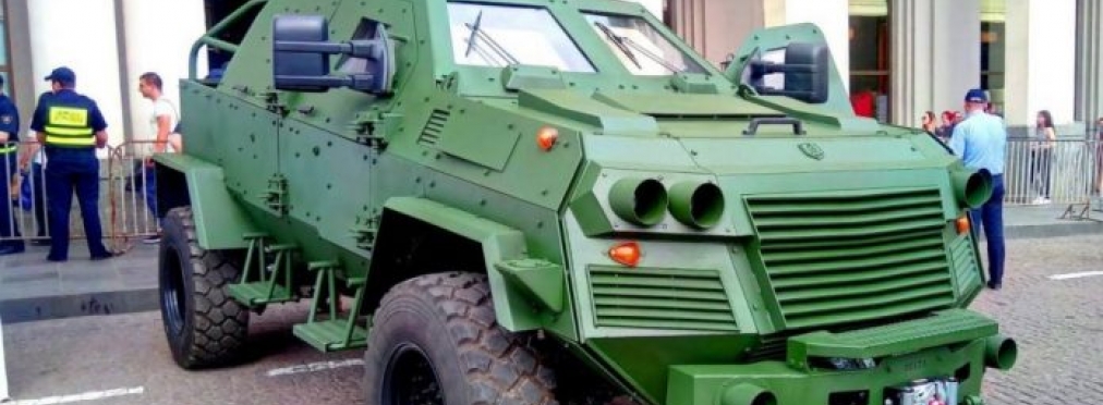 В Грузии построили новый патрульный бронеавтомобиль