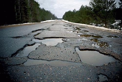 ТОП самых плохих дорог Украины