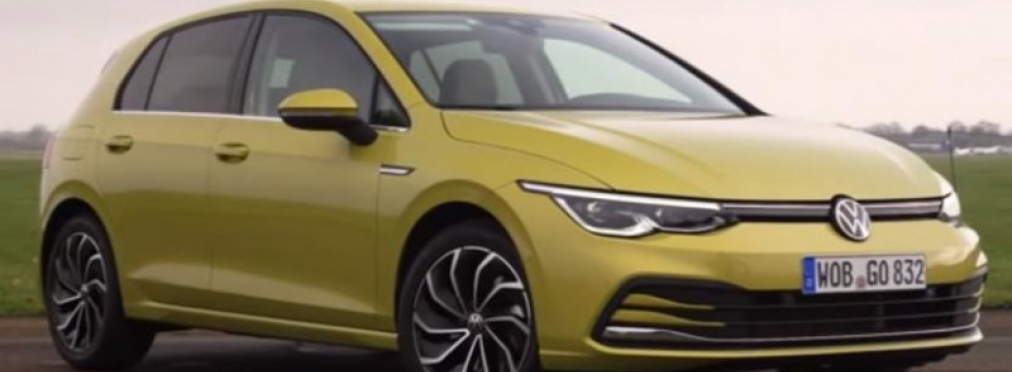 Новый VW Golf показался на видео