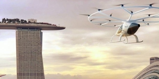 Volocopter испытает электрическое аэротакси в Сингапуре