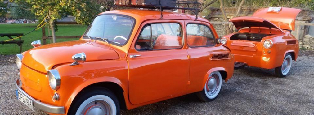 Старый Запорожец превратили в стильное авто для путешествий