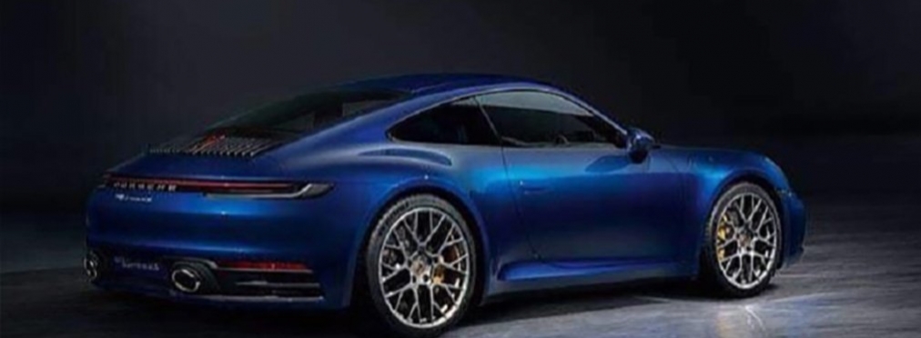 Дизайн Porsche 911 нового поколения рассекретили до премьеры