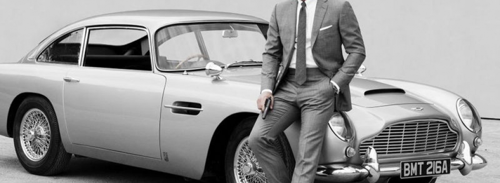Полвека спустя: Джеймс Бонд снова ездит на Aston Martin DB5