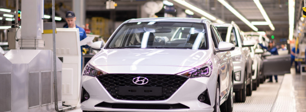 Hyundai остановил производство авто на заводе в РФ