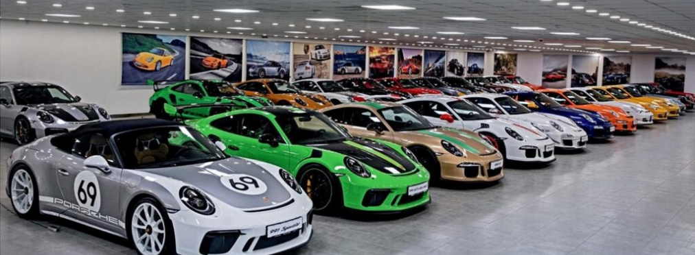 Украинец собрал одну из самых крутых коллекций автомобилей Porsche