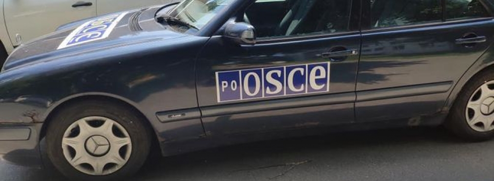 Евробляху замаскировали под автомобиль ОБСЕ
