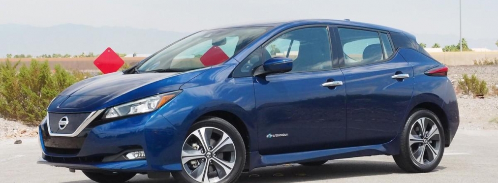 Как ведет себя новый Nissan Leaf в 30-градусный мороз