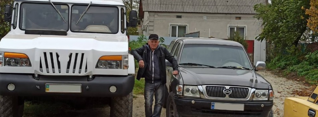 Внедорожник «Украина» показали на видео