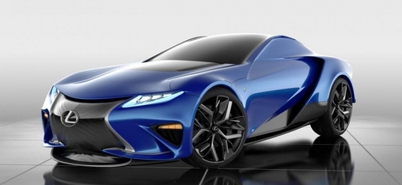 Молодой дизайнер создал концепт нового суперкара Lexus