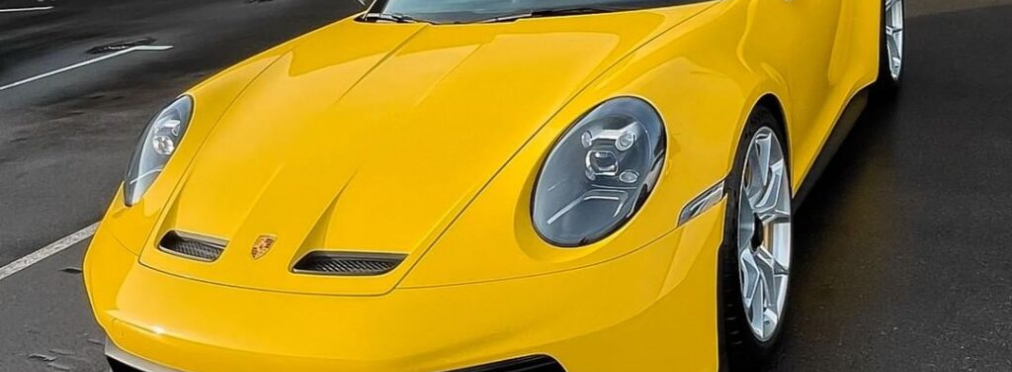 В Украину привезли самый экстремальный Porsche современности