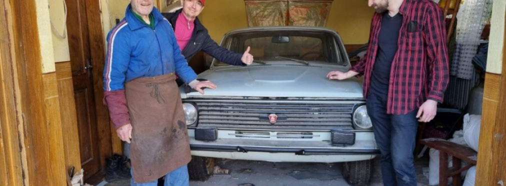Хранил для внуков: в Украине нашли редкий седан с минимальным пробегом