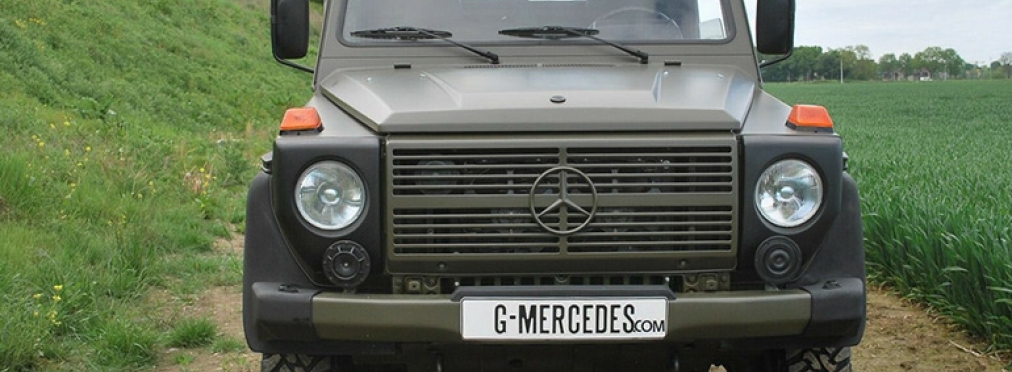 В Интернете продают армейский грузовик «Гелендваген»