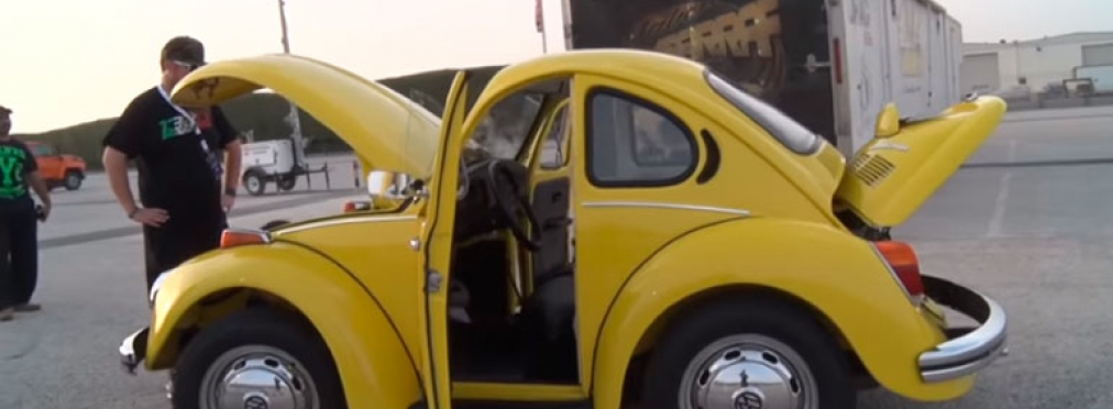 В Сети на видео засветился укороченный VW Beetle