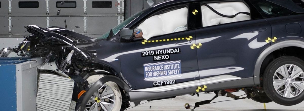 Передовой электромобиль Hyundai разбили на отлично