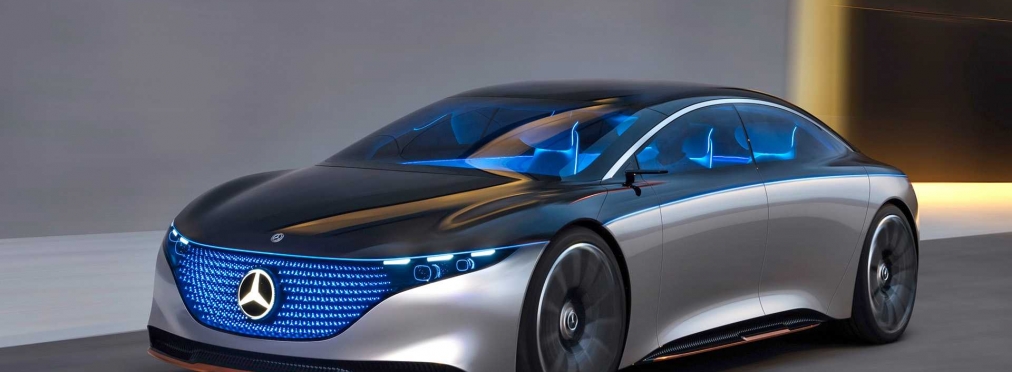 Mercedes-Benz показала электрический седан EQS на официальном видео-тизере 