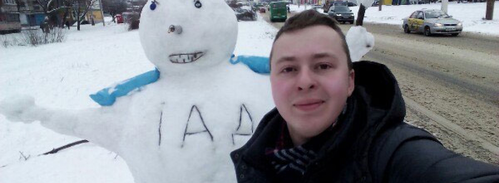 В Украине сотрудники патрульной полиции, холодны как снег