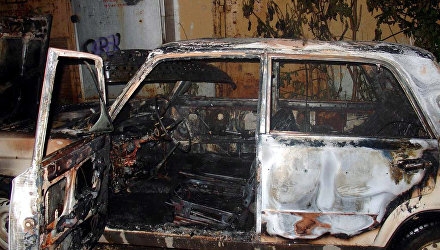 В Крыму неизвестные сожгли множество автомобилей