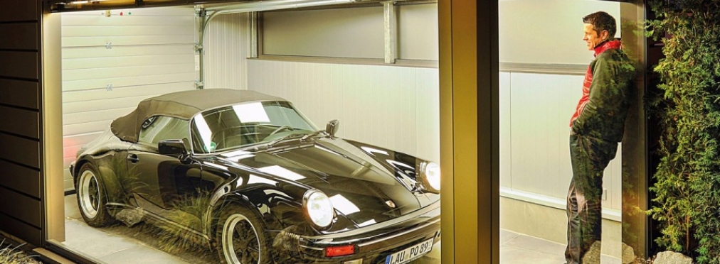 Немец сделал для классического Porsche отдельную «комнату»