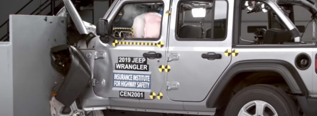 Новый Jeep Wrangler провалил краш-тест