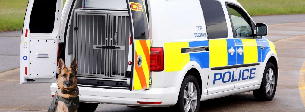 Volkswagen создал фургон для транспортировки полицейских собак