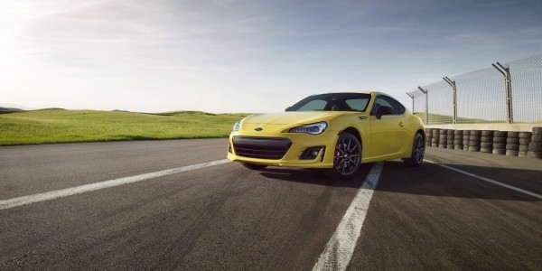 Subaru презентует спецверсию купе BRZ в желтой окраске кузова