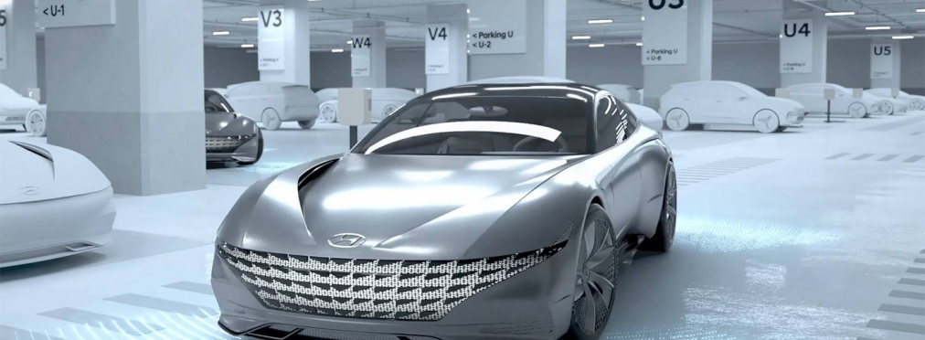 Hyundai создал беспроводную автоматическую зарядку для электрокаров