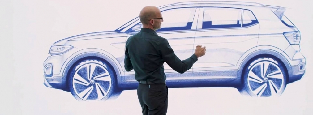 Volkswagen продемонстрировал первое изображение нового кроссовера