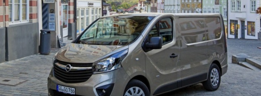 Opel представит новый фургон Vivaro