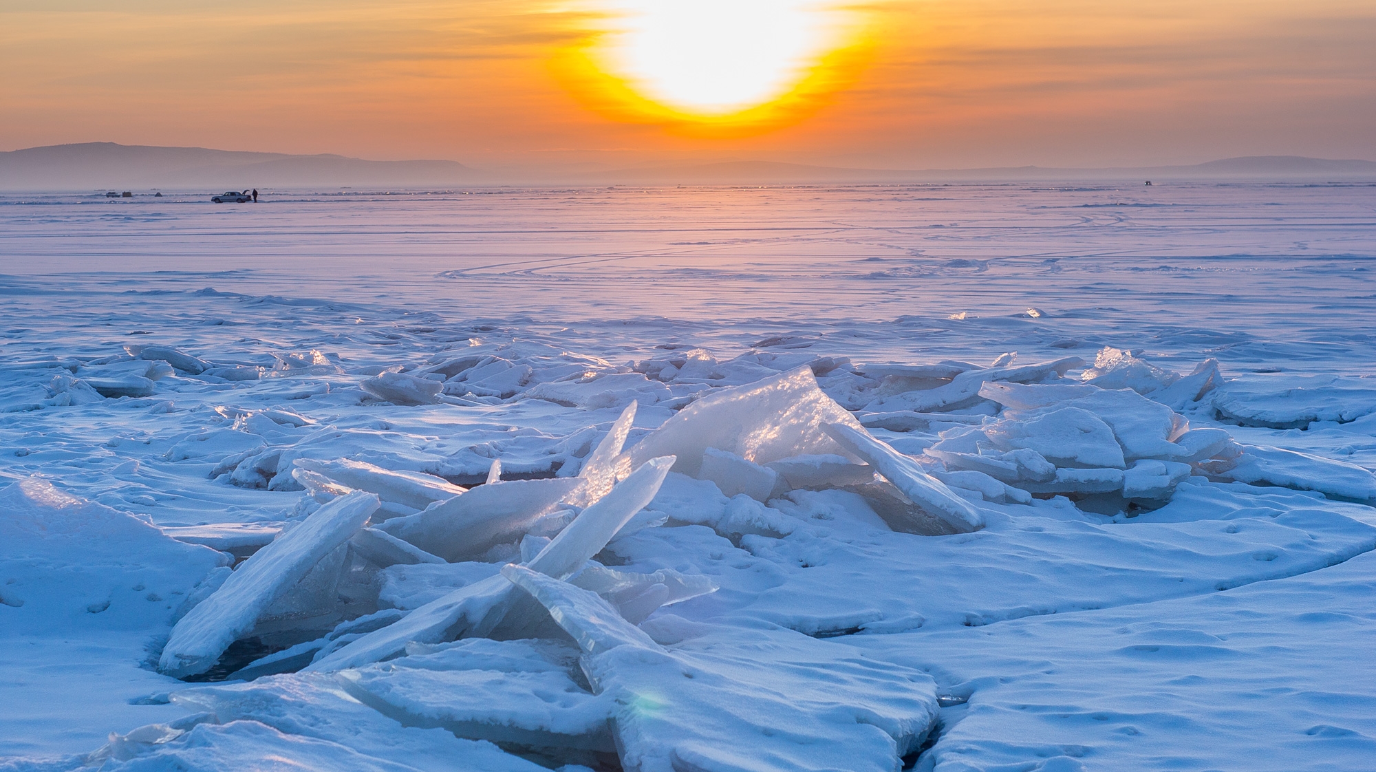 зимнее балтийское море