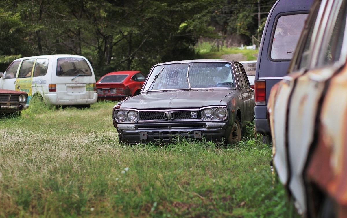 Сякен у японского авто