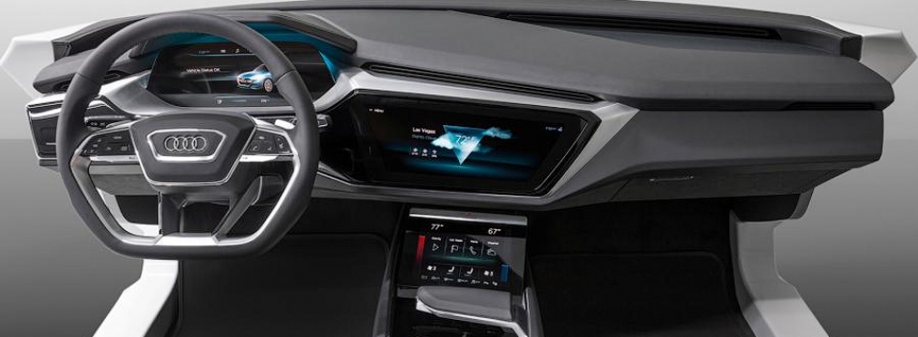 Смарт-панель для нового концепта Audi