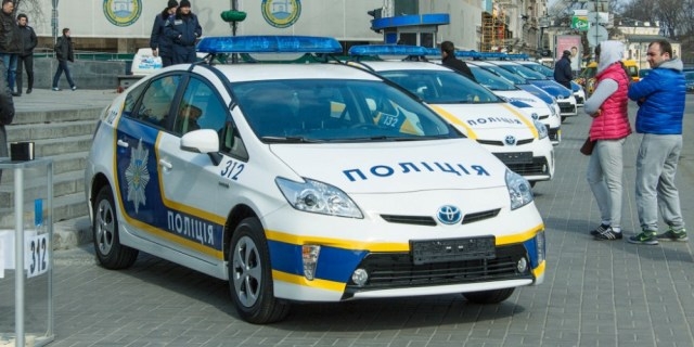 В Украине полицейские машины «заговорили голосами детей»