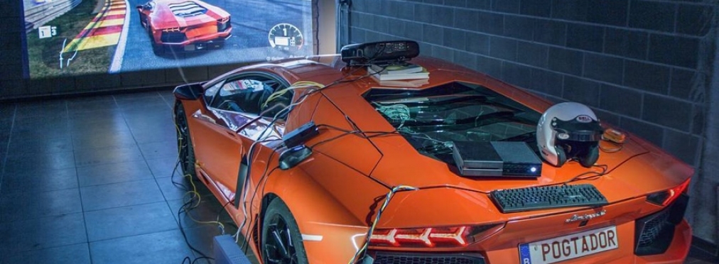 Умелец «превратил» настоящий Lamborghini в геймпад для Xbox