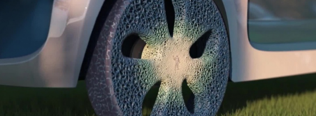 Концептуальные «коралловые» шины научатся «общаться» с автомобилем
