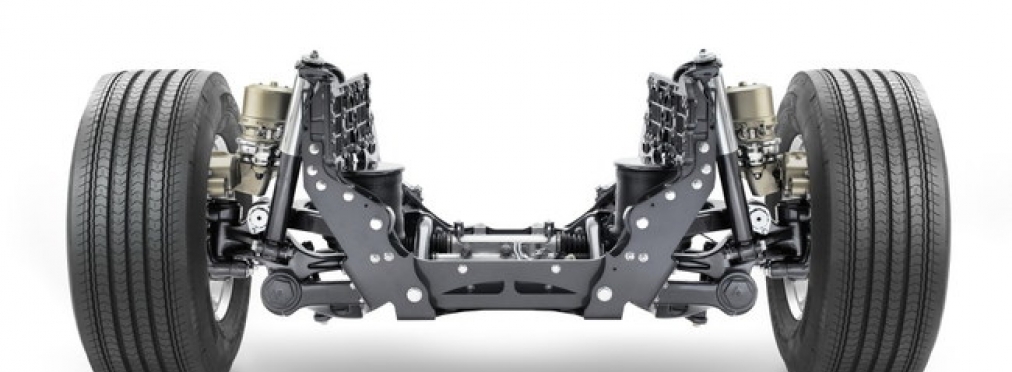 Новая конструкция передней подвески для грузовых автомобилей Volvo