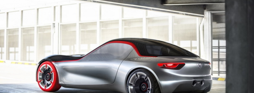 Компания Opel презентовала концепт GT с литровым турбодвигателем