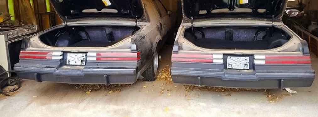 В заброшенном гараже нашли два новых Buick 1987 года выпуска