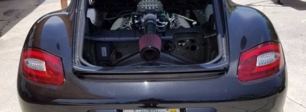 В Porsche Cayman «впихнули» мотор от Ford Mustang